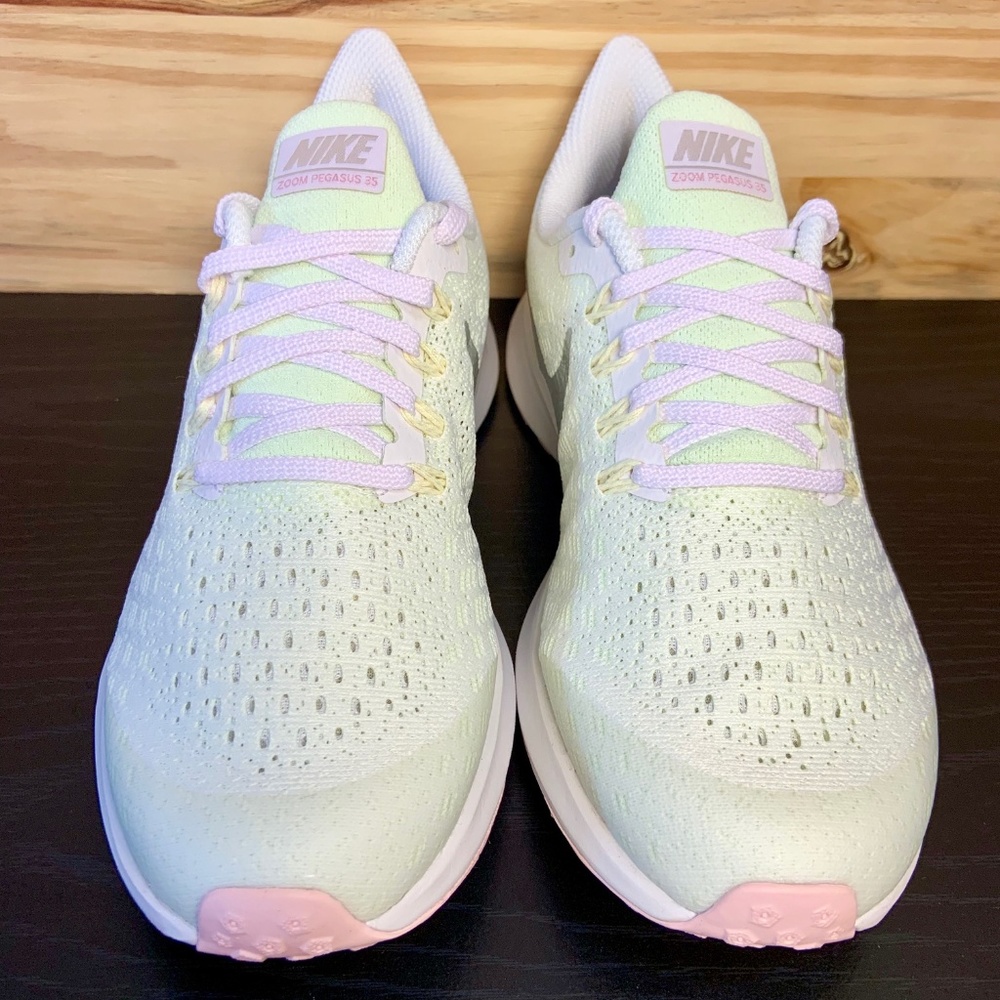 New Nike Air Zoom Pegasus 35 Running Light Volt - Picture 7 of 8